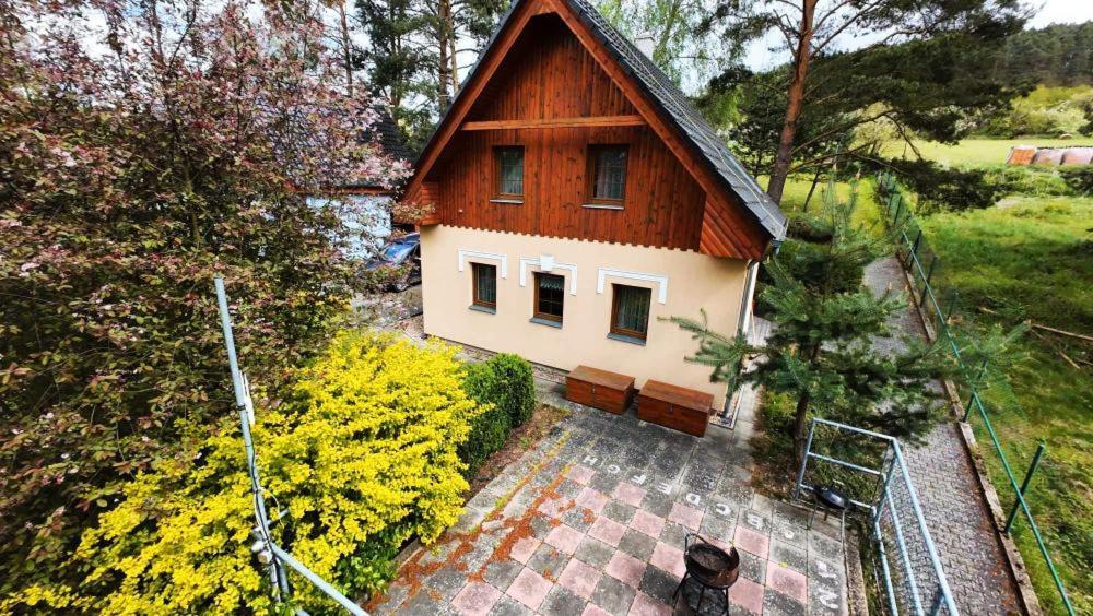 Chaty Kolodeje - Ubytovani U Reky V Soukromem Arealu-Orange Kolodeje nad Luznici Exteriér fotografie